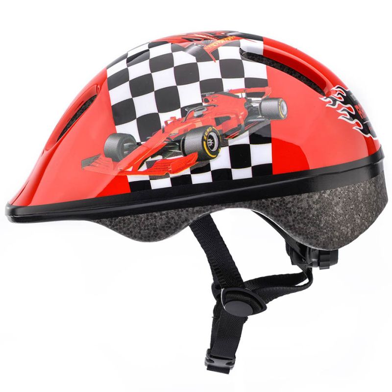 Meteor KS06 Race team bicycle helmet size S 48-52cm Jr fekete helmets
