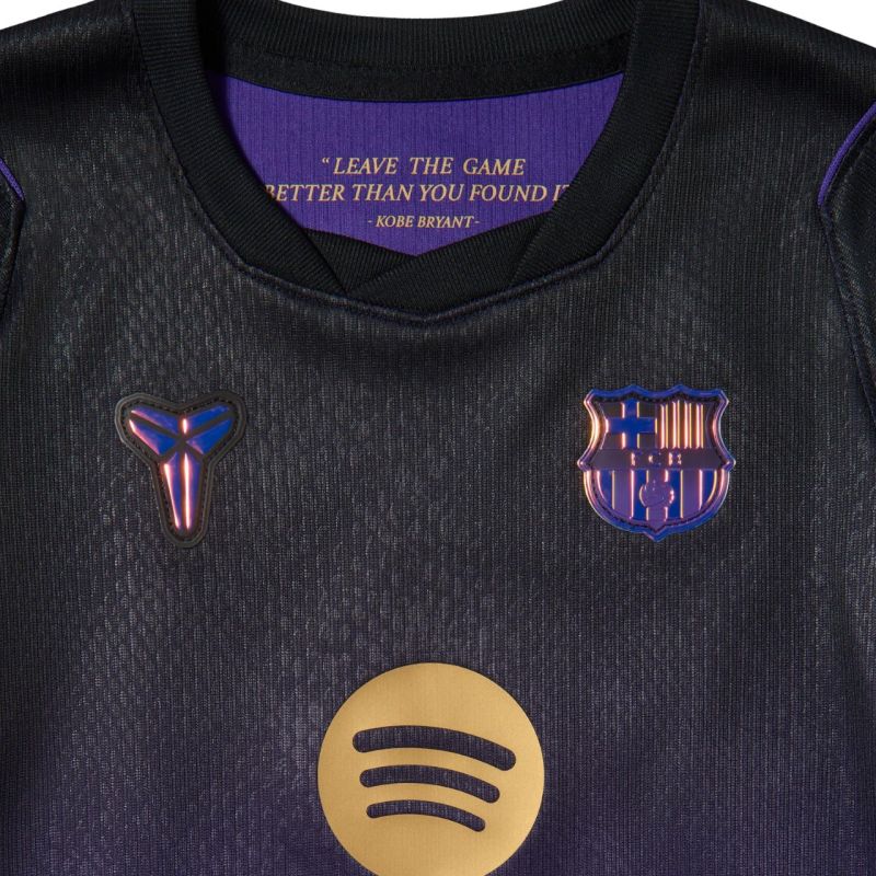 Nike FC Barcelona Stadium Away 2026/27 Kids' Soccer Kit Purple- fekete kiegészítő II1649505