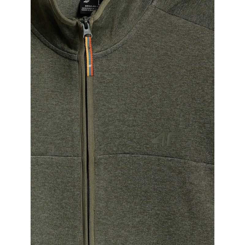 Men's regular sweatshirt without hood 4F 4FRAW25TSWSM2568-43M kapucnis pulóver