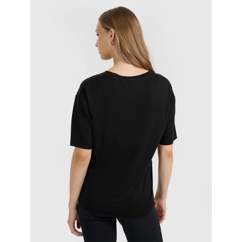 4f Women's oversize T-shirt with modal 4FRAW25TTSHF3283-21S Egyéb