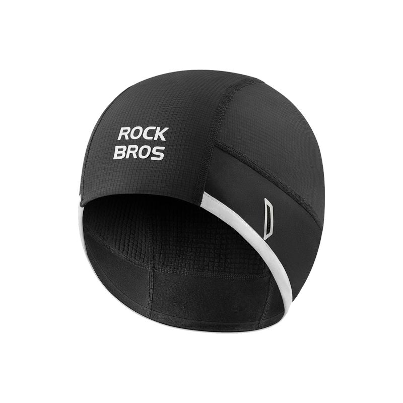 Rockbros M016 Winter Windproof Cycling Cap Size 54-61 cm - Black fekete hats