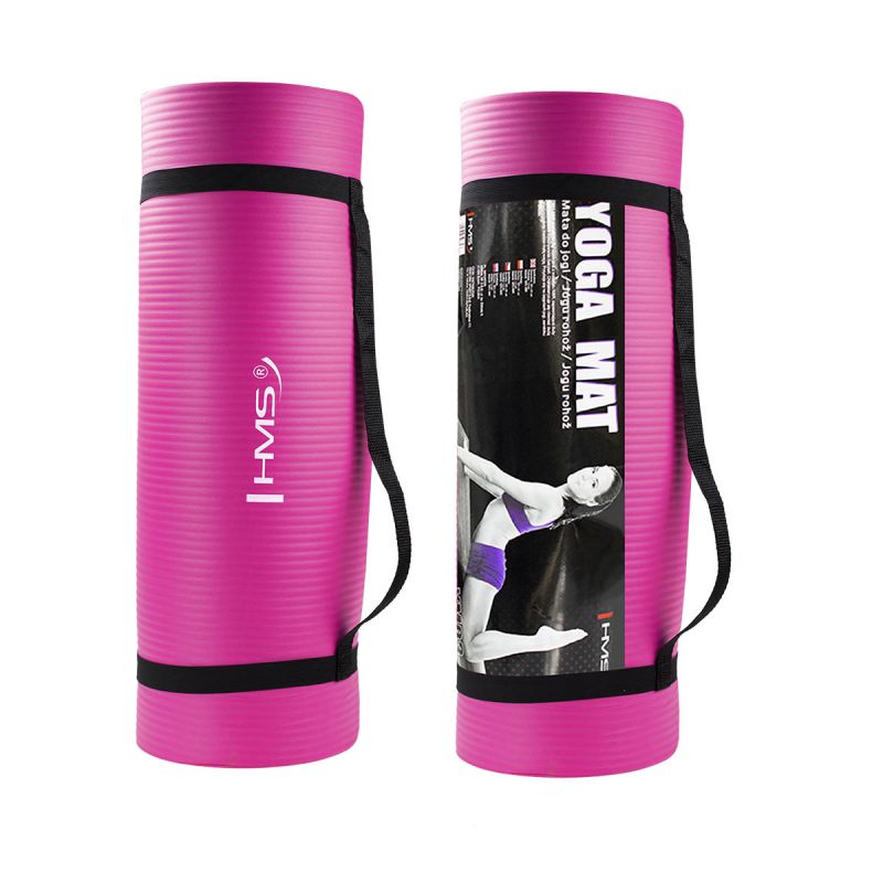HMS YM04 yoga mat pink rózsaszín jóga matrac 17-44-131