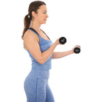 Enero Vdb 7kg Dumbbell Set Christmas Tree Stand Fit fekete dumbbell, strength training equipment, training equipment, sets