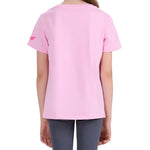 4F T-shirt for girls F2938 light 56S rózsaszín póló 4FJWSS26TTSHF293856S