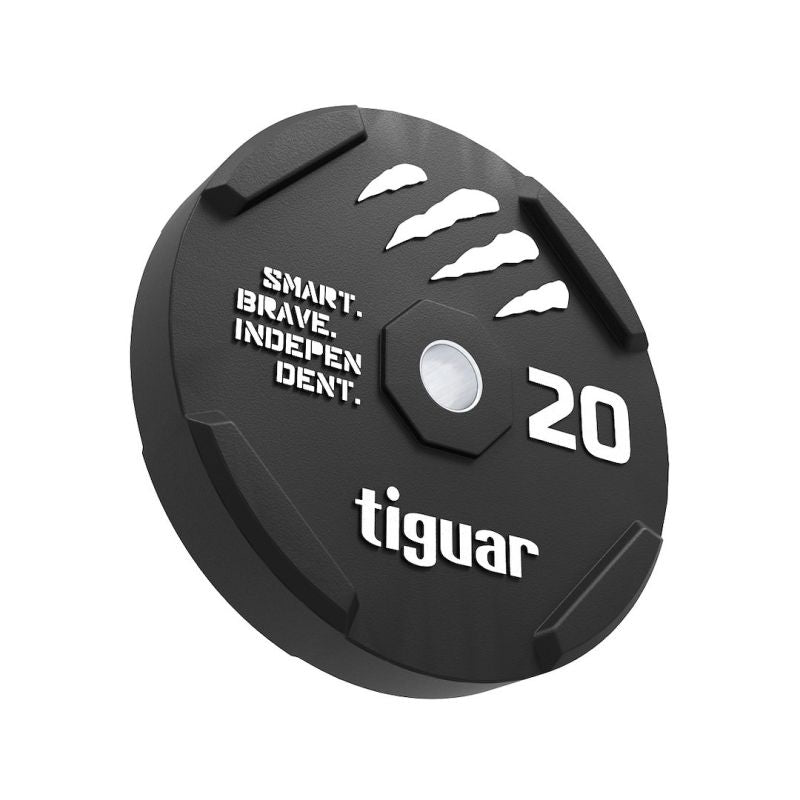 Tiguar bumper rubber black 20 kg fekete kiegészítő TI-WBRB02000