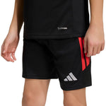 adidas Tiro 26 League kids' black and red KA8814 104cm short