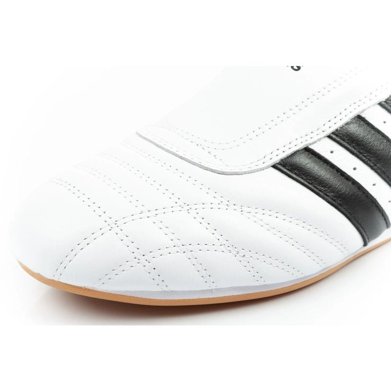 Adidas women's Taekwondo sports shoes white leather slip-on fehér zokni