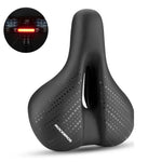 Rockbros 38218916002 MTB bicycle saddle + lamp - black 38218916002 || rockbros-38218916002 tourist equipment