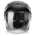 Meteor Hekato L motorcycle helmet 59-60 cm black uniw sisak 17891