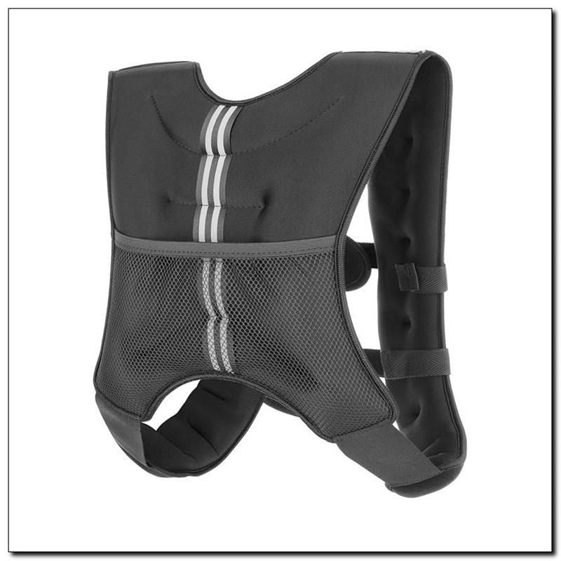 HMS KTO05 5kg neoprene weighted training vest fekete kabát 17-62-212