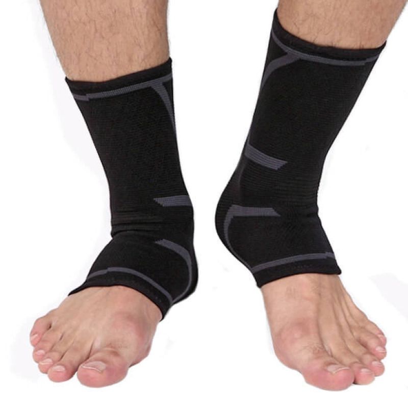 DBX Bushido Elastic ankle braces | 7132 - set of 2 | fekete strippers, sleeves, sets