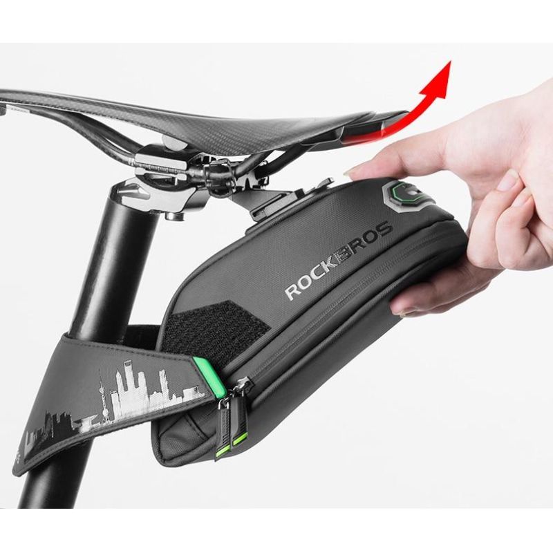 Rockbros Bicycle Saddle C27-1 fekete táska