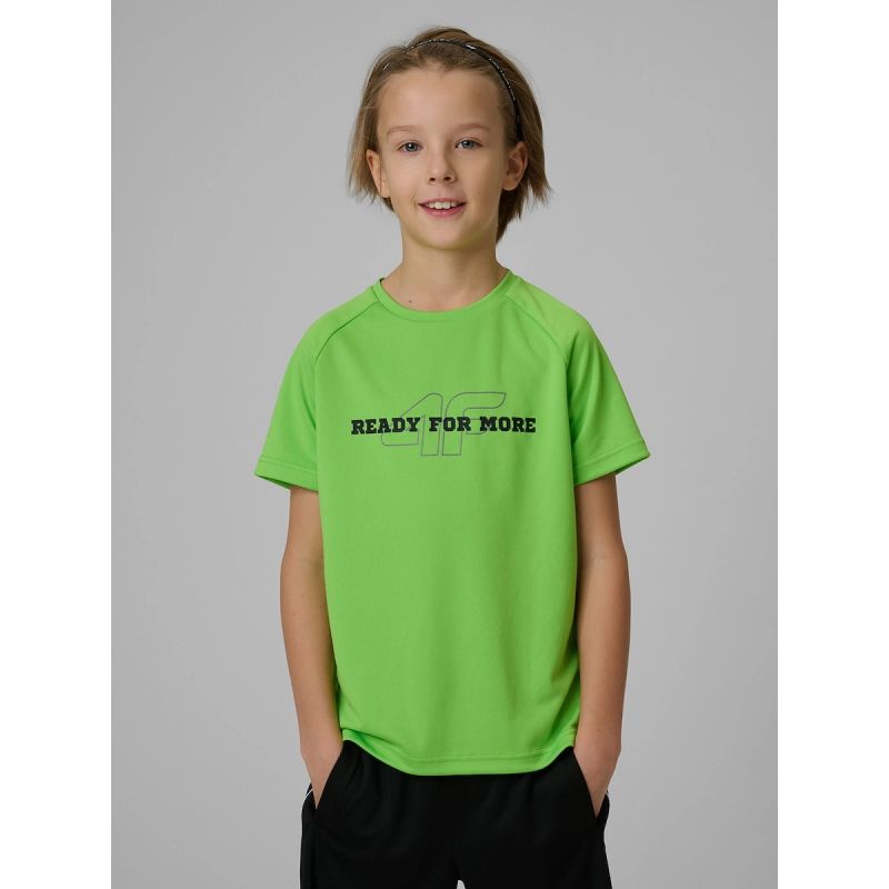 4F Boy's quick-drying sports T-shirt 158/164 póló