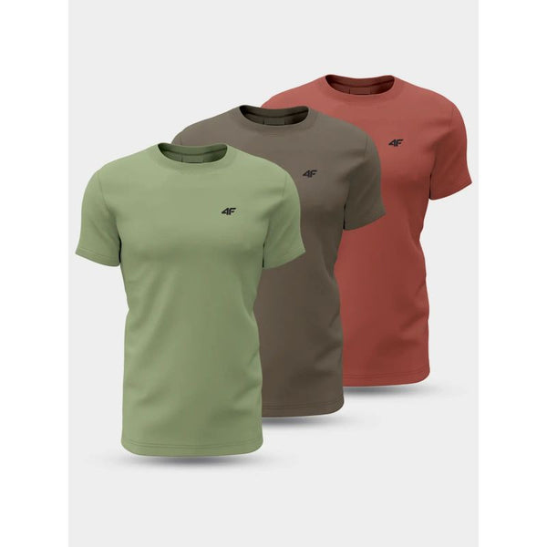 4f T-shirts M 4FWSS24TTSHM1896-91S 3PAK póló