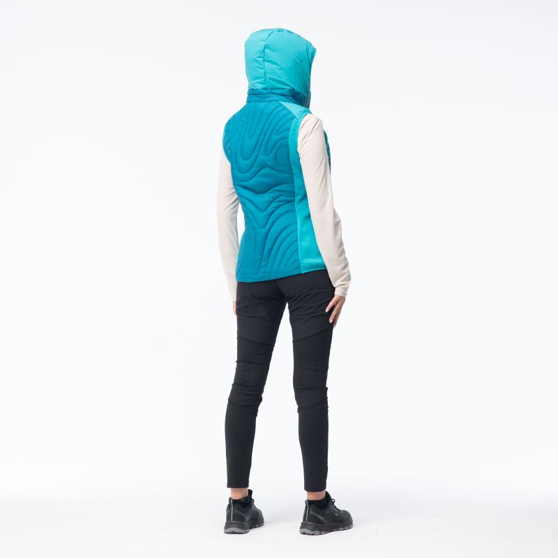 Elbrus Women's Quilted Vest MADO VEST WO'S PRIMALOFT fekete vests
