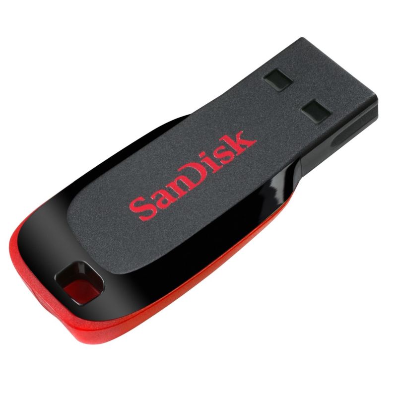 SanDisk Cruzer Blade SDCZ50-064G-B35 pendrive (64GB; USB 2.0; black)