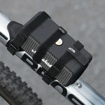 Rockbros 50210064001 Velcro Bike Strap for Bluetooth Speaker or Water Bottle - Black fekete water bottles, bluetooth speakers, belts, training equipment