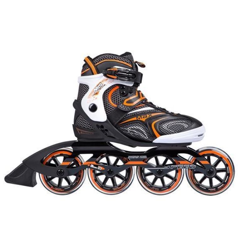 Nils Extreme Na1060s Roller Skates Black-Orange Size