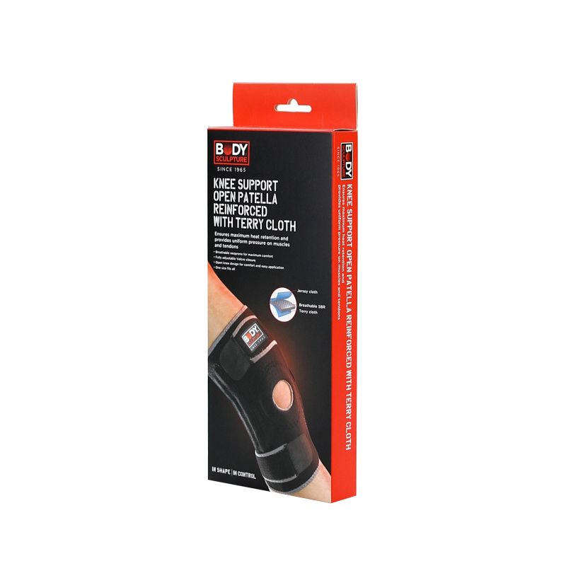 Body Sculpture BNS 7205E knee stabilizer fekete térdvédő BNS7205E