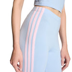 Adidas Essentials 3-Stripes Cotton Women's Light Blue 2xs női leggings KD2352