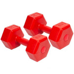 Inny EB FIT composite dumbbell set 2x3kg red 1027036 Kiegészítő