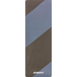 Enero Yoga And Fitness Mat Tpe Anti-Slip Black And Blue Fit fekete mats, training equipment