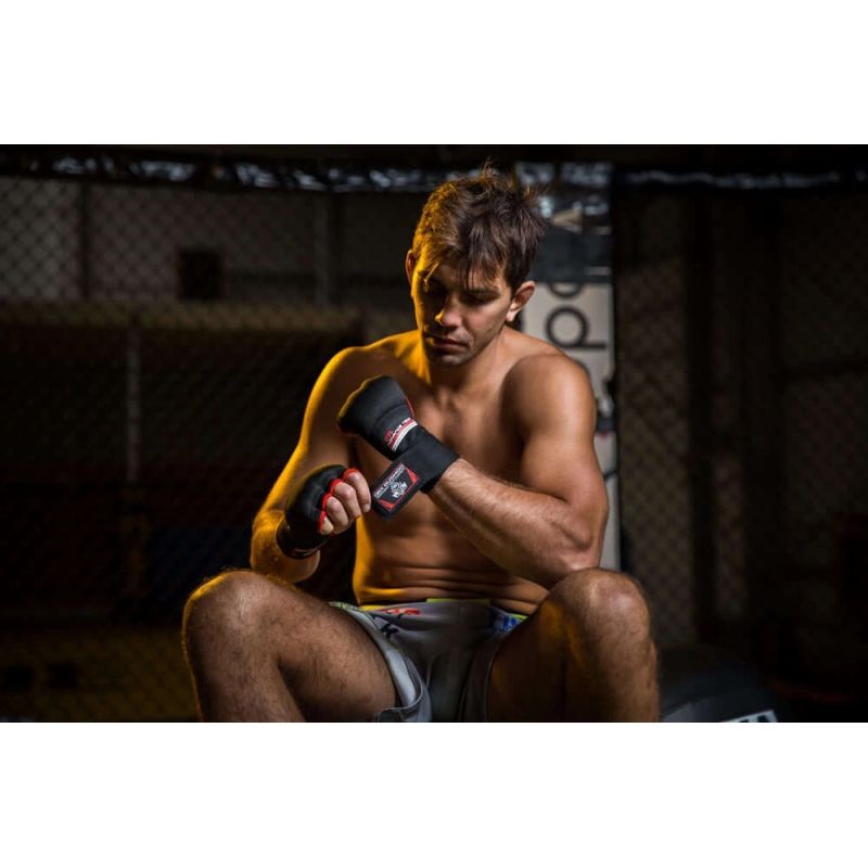 DBX Bushido Gel gloves, inner - M | Red s \ czerwone kesztyű