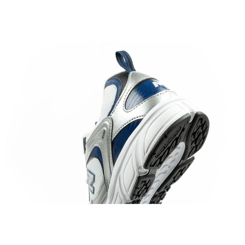New Balance 408 men's sports sneakers fashionable comfortable white ezüst cipő