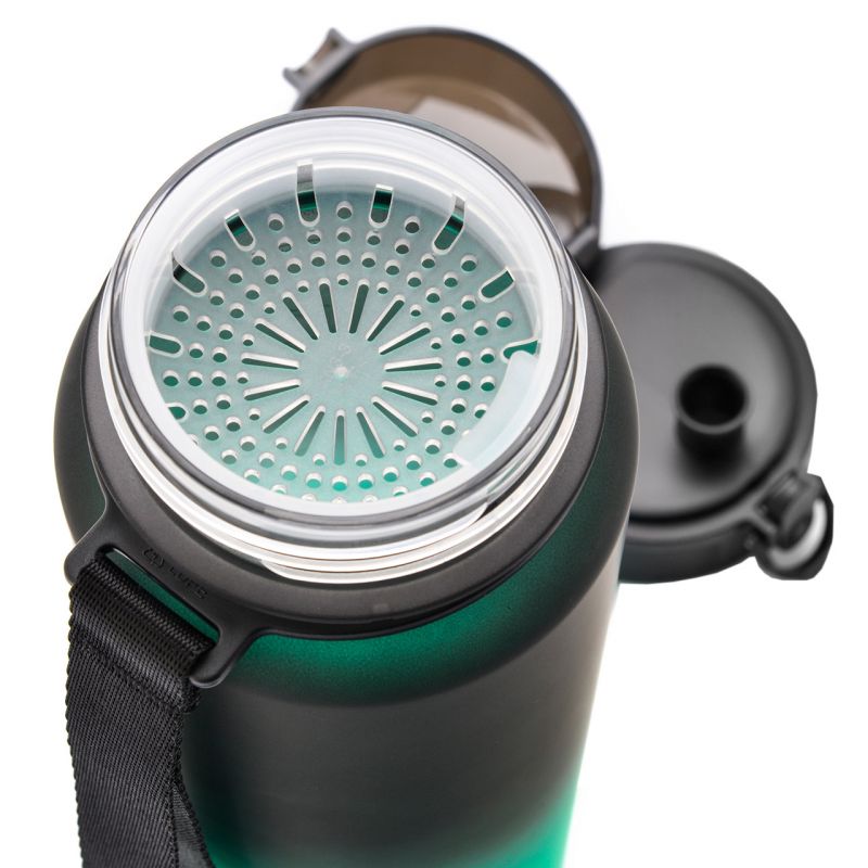 Meteor Bottle 1000 ml fekete water bottles, training equipment