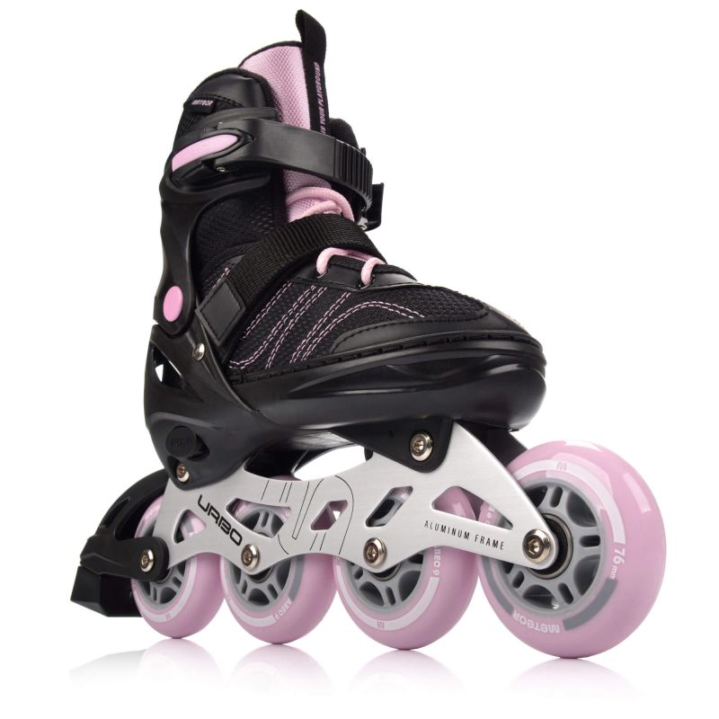 Meteor Roller Skates L 38-41 Urbo Black/Pink