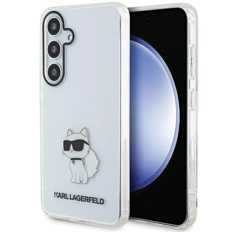 Karl Lagerfeld KLHCS24MHNCHTCT S24+ S926 transparent hardcase IML Choupette cases