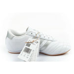 Adidas women's sports shoes Taekwondo Lace white fashionable leather fehér zokni