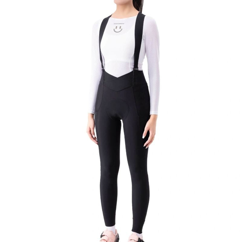 Rockbros TVI Women's Cycling Bib with Pad - Black fekete nadrág 15310005003-211712
