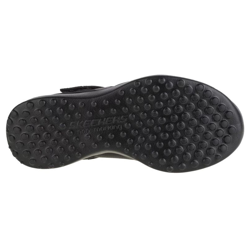 Skechers Microstrides-Class Spirit 302606L-BBK Black fekete utcai cipő