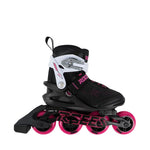 Roces Pic X roller skates black and 400911 rózsaszín utcai cipő