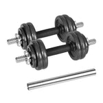 Rebel Active Adjustable Dumbbells In Case With Bar, 15 Kg Set edzőfelszerelés RBA-2327-15