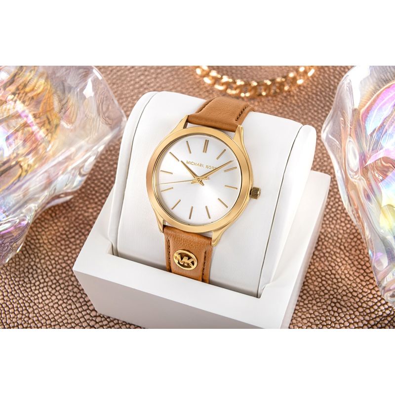 Michael Kors Slim Runway Women's Watch + BOX watches