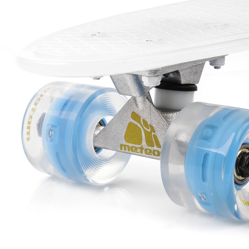 Meteor Skateboard Led Jr 57x15 cm skateboards