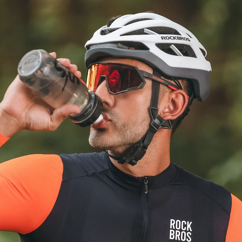 Rockbros HC-58WG-M Bike Helmet 55-58 cm - White-Gray szary || biały \ 55-58 cm helmets, lights