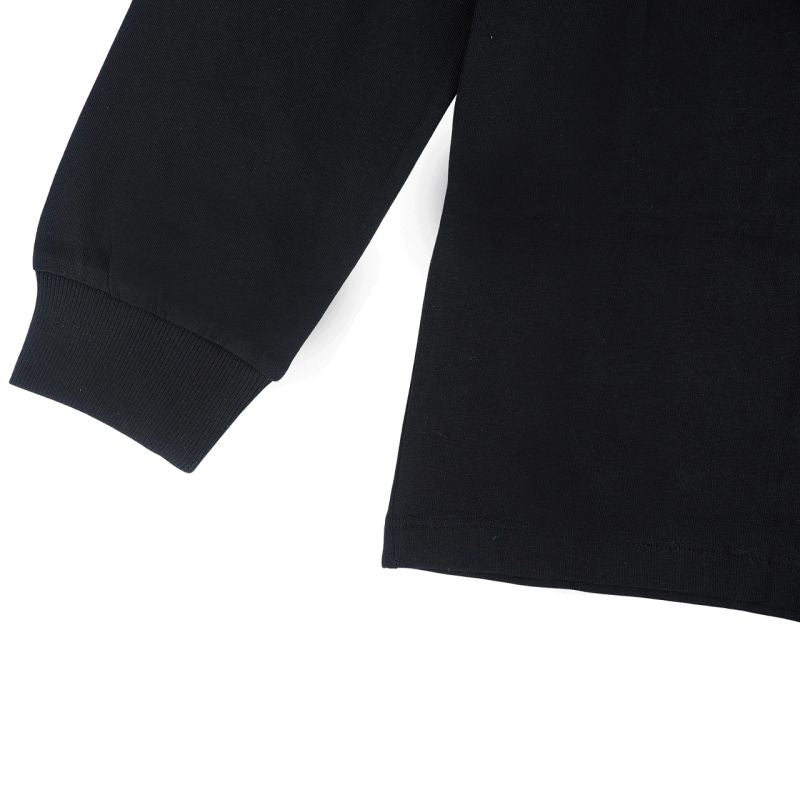 4F Longsleeve T-shirt for girls F460 deep 20S fekete póló