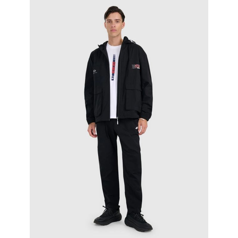 4f Men's regular printed T-shirt 4FRAW25TTSHM3225-10S Ruházat