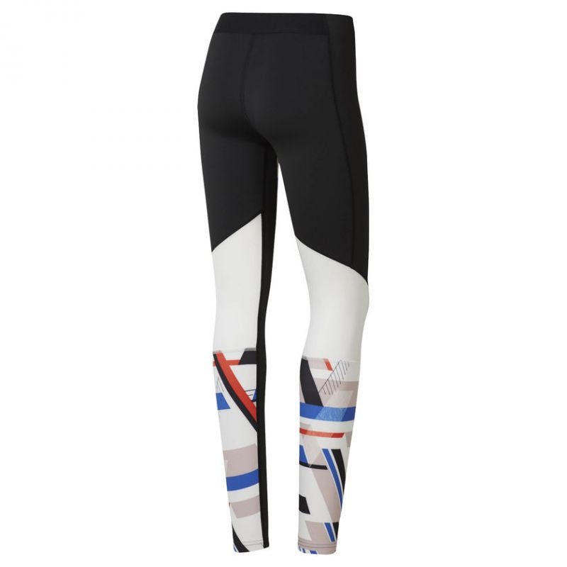 Reebok Compression Tight VortaStripe W DU4105 Leggings Nadrág