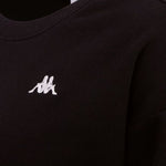 Kappa Janka Sweatshirt W fekete pulóver 31002119-4006