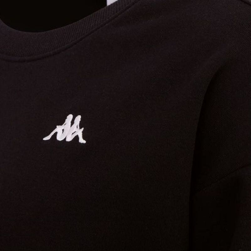 Kappa Janka Sweatshirt W fekete pulóver 31002119-4006