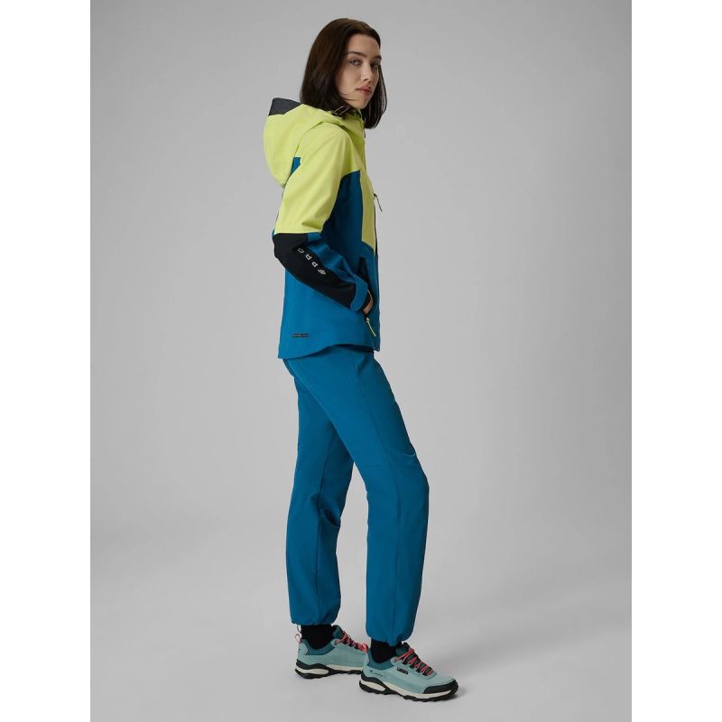 Women's quick-drying trekking trousers 4F