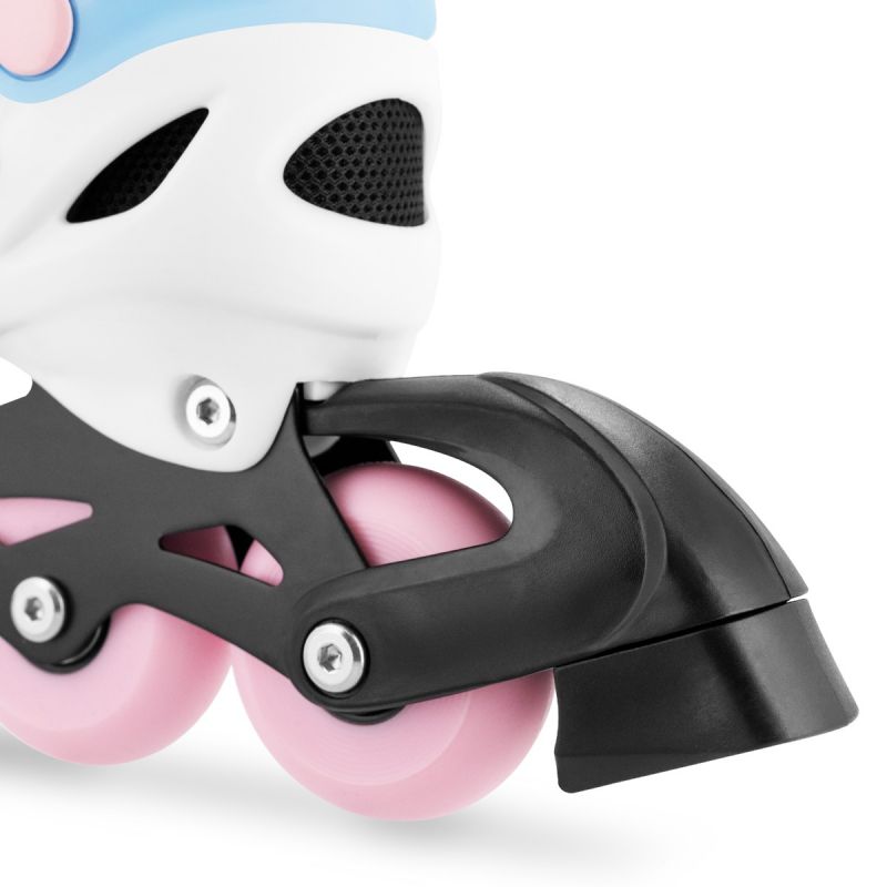 Spokey Joy Jr Roller Skates SPK-942278 size 27-30 GN/BL Szabadidő kiegészítő