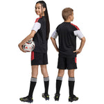 adidas Tiro 26 League kids' black and red KA8814 104cm short