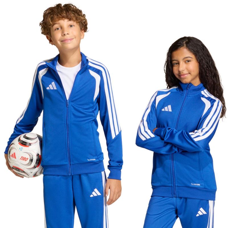 adidas Tiro 26 League Training blue kids' sweatshirt JY7199 104cm pulóver