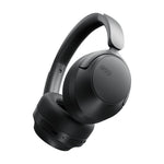 head QCY H3S Wireless On-Ear Headphones with LDAC and ANC Noise Cancellation - Black czarny headsets