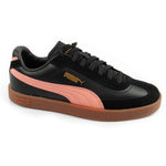 Puma women's sports CLub II Era sneakers fashionable leather fekete cipő